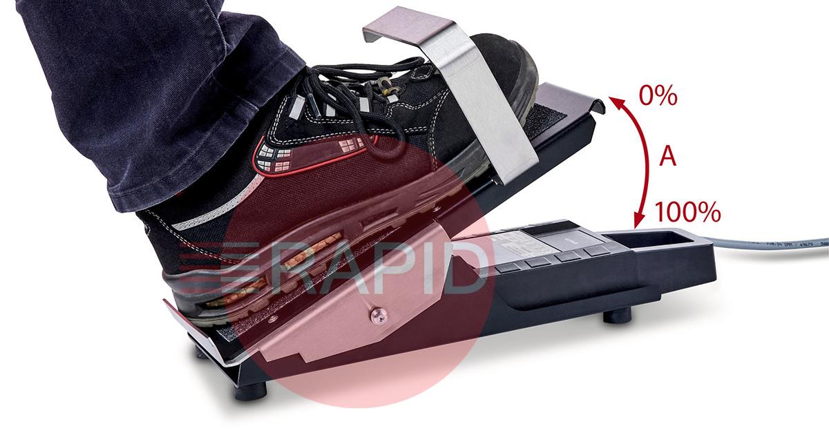090-008855-00005  EWM RTF-X TIG Foot Pedal, 19pol - 5m